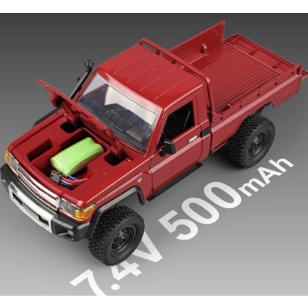 MN82 Pickup LC79 Czerwony - 1:12 - Model R/C RTR